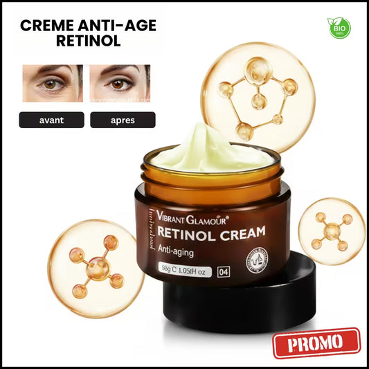 Crème visage anti-âge au rétinol - Burkina