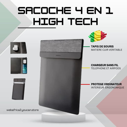 Sacoche pour Ordinateur Portable 4 en 1 MALI