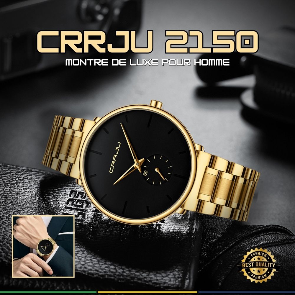 Montre De Luxe CRRJU pour Homme GABON
