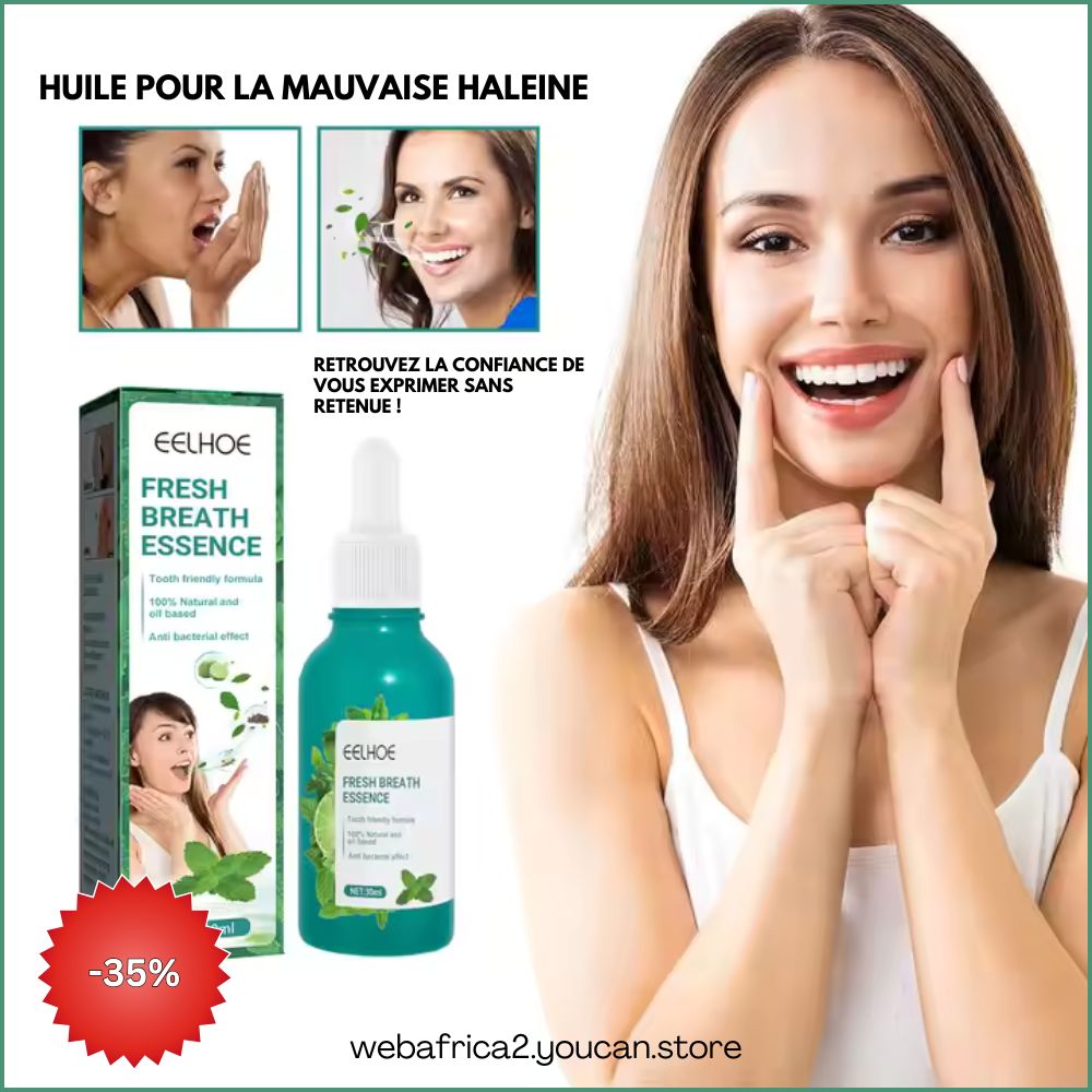 Huile fraîcheur buccale – Stop mauvaise haleine CIV