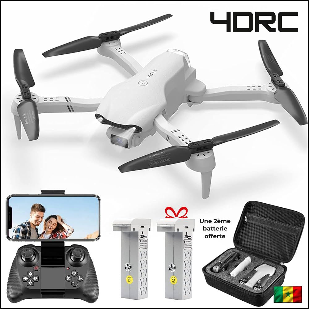 4DRC F10 4k  Professionnel Drone SENEGAL